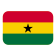 Ghana Flag on Tossface