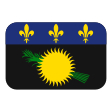 Guadeloupe Flag on Tossface