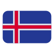 Iceland Flag on Tossface