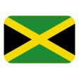 Jamaica Flag on Tossface