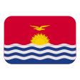 Kiribati Flag on Tossface