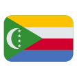 Comoros Flag on Tossface