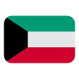 Kuwait Flag on Tossface