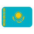 Kazakhstan Flag on Tossface
