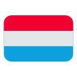Luxembourg Flag on Tossface