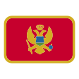 Montenegro Flag on Tossface