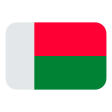 Madagascar Flag on Tossface