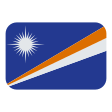 Marshall Islands Flag on Tossface