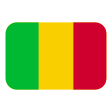 Mali Flag on Tossface