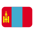 Mongolia Flag on Tossface