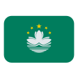 Macao Sar China Flag on Tossface