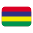Mauritius Flag on Tossface
