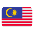Malaysia Flag on Tossface