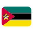 Mozambique Flag on Tossface