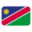 Namibia Flag on Tossface