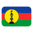 New Caledonia Flag on Tossface