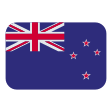New Zealand Flag on Tossface