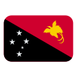 Papua New Guinea Flag on Tossface