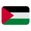 Palestinian Territories Flag on Tossface