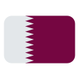 Qatar Flag on Tossface
