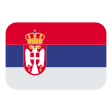 Serbia Flag on Tossface