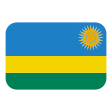Rwanda Flag on Tossface