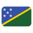 Solomon Islands Flag on Tossface