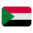Sudan Flag on Tossface