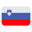 Slovenia Flag on Tossface