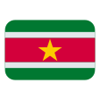 Suriname Flag on Tossface