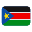 South Sudan Flag on Tossface