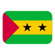 São Tomé & Príncipe Flag on Tossface