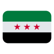 Syria Flag on Tossface