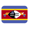 Eswatini Flag on Tossface