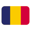Chad Flag on Tossface