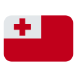 Tonga Flag on Tossface