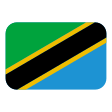 Tanzania Flag on Tossface