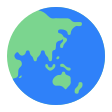 Earth Globe Asia-australia on Tossface