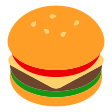 Hamburger on Tossface