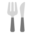 Fork And Knife on Tossface