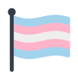 Transgender Flag on Tossface