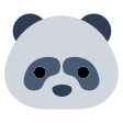 Panda Face on Tossface