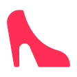 High-heeled Shoe on Tossface