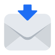 Envelope With Downwards Arrow Above on Tossface