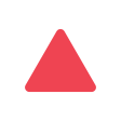Up-pointing Red Triangle on Tossface