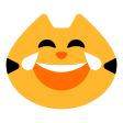 Cat Face With Tears Of Joy on Tossface