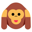 Hear-no-evil Monkey on Tossface