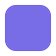 Large Purple Square on Tossface