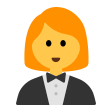 Woman In Tuxedo on Tossface