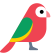 Parrot on Tossface